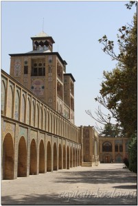 Вид на дворец Голестан. Тегеран. Иран.