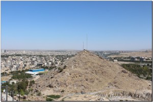 Гора Санги и вид на город Мешхад с высоты