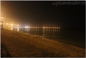 Персидский залив ночью