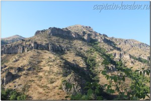 Горный пейзаж южной Армении