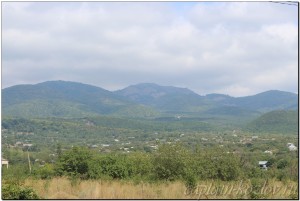 Пейзаж в Кахетии. Грузия.