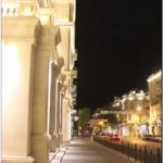 На улицах ночного Баку