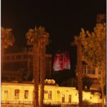Небоскребы "Языки пламени" в Баку ночью