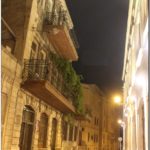 В старом Баку ночью