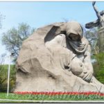 Памятник "Мать, оплакивающая сына". Мамаев Курган. Волгоград.