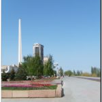 Набережная в районе музея-панорамы "Сталинградская битва"
