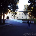 Вид на замок в Гродно
