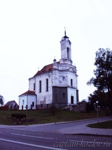 Старинная церковь в Заславле