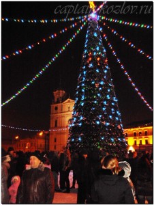 Новогодняя елка в Гродно