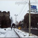 На одной из улиц Донецка