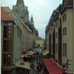 Узкая улочка Дрездена