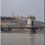 Цепной мост в Будапеште и Буда. Будапешт