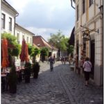 Улочка в городе Сентендре. Венгрия