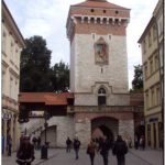 Крепостная стена старинного Кракова