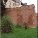 Стены королевского замка в Кракове