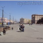 Общий вид на площадь в Челябинске