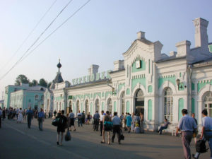 ЖД-вокзал города Череповца