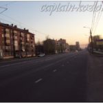 Улица Ижевска ранним утром
