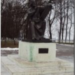 Памятник Андрею Рублеву. Город Владимир