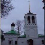 Старинная церковь в городе Владимире