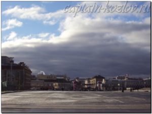 Панорама центральной площади города Тулы