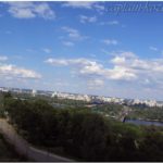 Вид на Днепр и его левый берег в Киеве. 2012й год