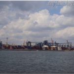 Вид на морской порт города Одессы. Украина 2012й год