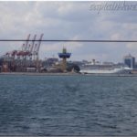 Вид на морской порт города Одессы. Украина 2012й год