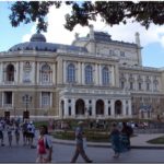 Здание оперного театра в Одессе. Украина, 2012й год