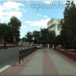 Вид на улицу Театральная в Керчи. Крым, 2012й год