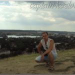 Вид на город Керчь с горы Мидридат. Крым, 2012й год