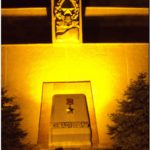 Севастополь город-герой  ночью. Севастополь. АР Крым, 2012й год.