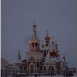 Воскресенская церковь. Усинск. Республика Коми. 2013й год