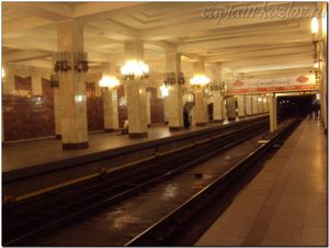 Станция метро Московская. Нижний Новгород