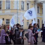 Рабочие поддают ГАЗу демонстрации. Нижний Новгород. Первомай 2013й год