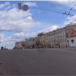 Площадь Минина и Пожарского перед кремлем Нижний Новгород. 2013й год