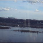 Вид на Волгу с канатной дороги Нижний Новгород - Бор. 2013й год