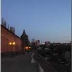 У стен Нижегородского кремля вечером. Нижний Новгород 2013й год