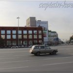 Вид на Вокзальную магистраль с площади Ленина. Город Новосибирск, 2013й год