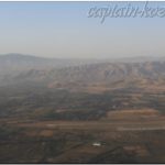 Окрестности Душанбе с высоты птичьего полета. Таджикистан. Средняя Азия