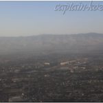 Душанбе с высоты птичьего полета. Таджикистан. Средняя Азия