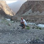 В горах Таджикистана. Средняя Азия