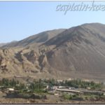 Оазис в горах Таджикистана. Средняя Азия