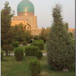 Голубые купола Самарканда. Узбекистан. Средняя Азия