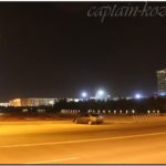 Ночная Астана. Казахстан