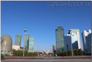 Бульвар Нуржол. Астана. Казахстан